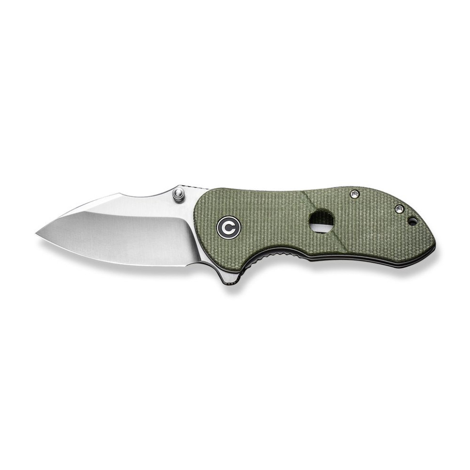 Нож складной карманный Civivi Gordo, (6.4 см) D2 / Micarta оливковый