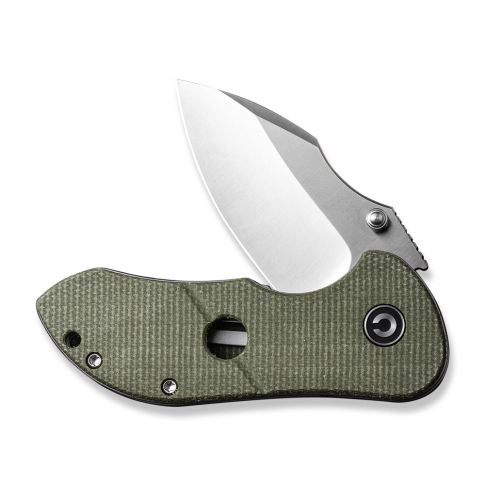 Нож складной карманный Civivi Gordo, (6.4 см) D2 / Micarta оливковый
