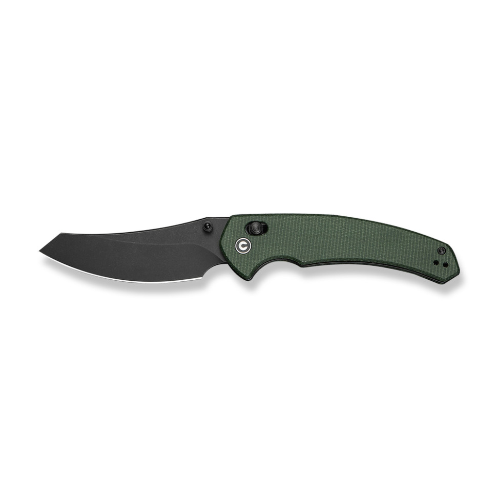 Ніж складаний туристичний Civivi Sixgill, (8.7 см) Nitro-V / Micarta темно-зелений, фото 8