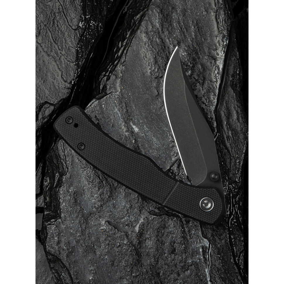 Ніж складаний кишеньковий Civivi Clingman, (7.6 см) Nitro-V / G10 чорний, фото 12