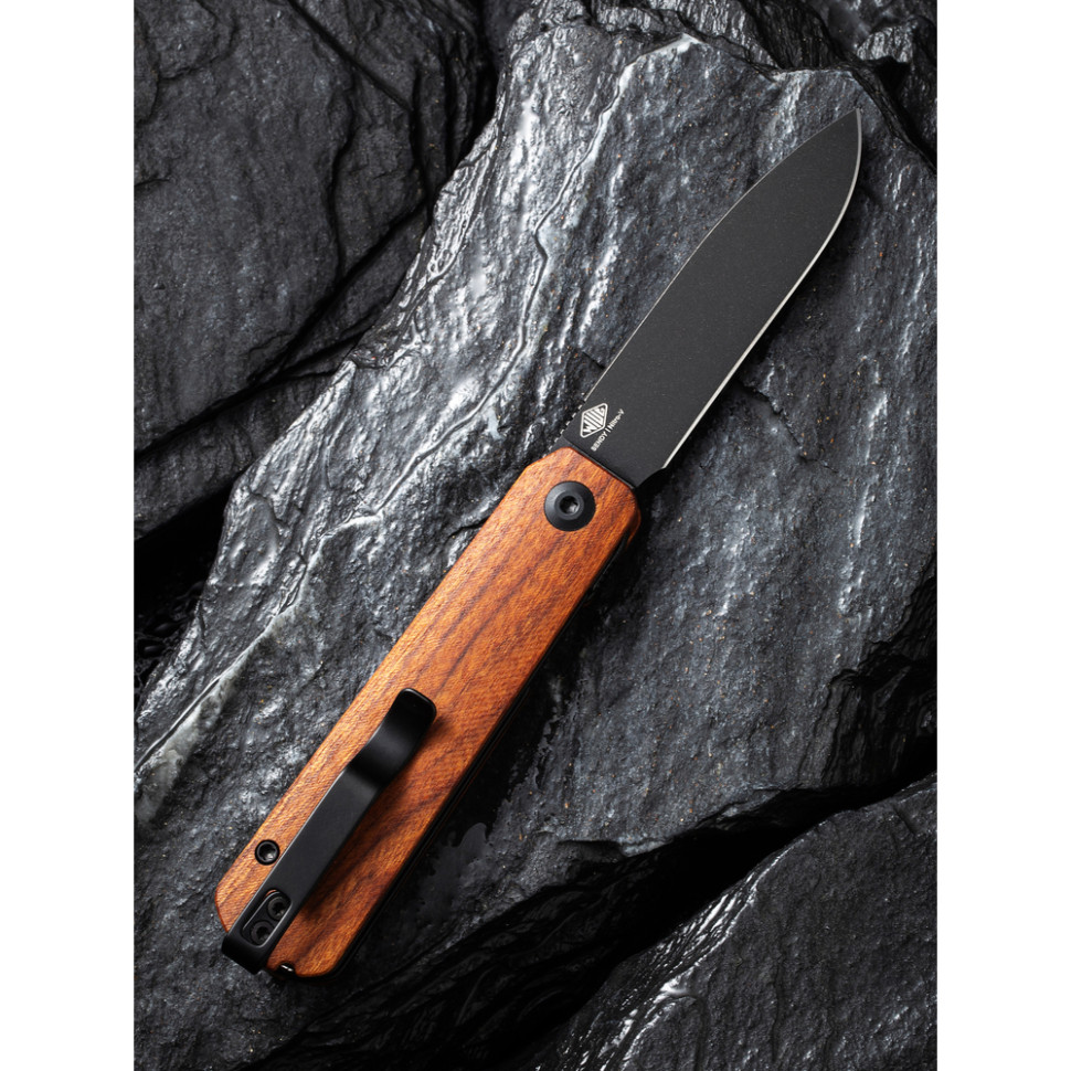 Ніж складаний кишеньковий Civivi Sendy, (7.2 см) Nitro-V / Guibourtia Wood, фото 13
