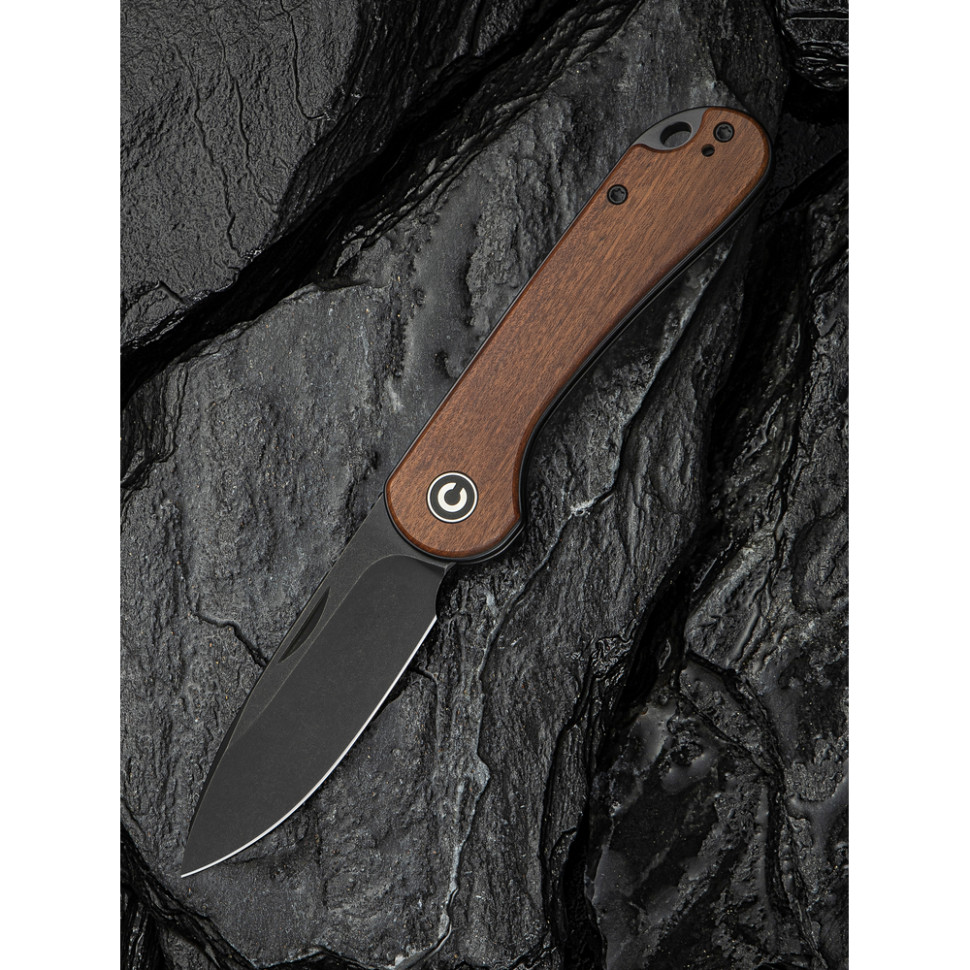 Нож складной карманный Civivi Elementum Slip Joint, (7.5 см) 14C28N / Guibourtia Wood