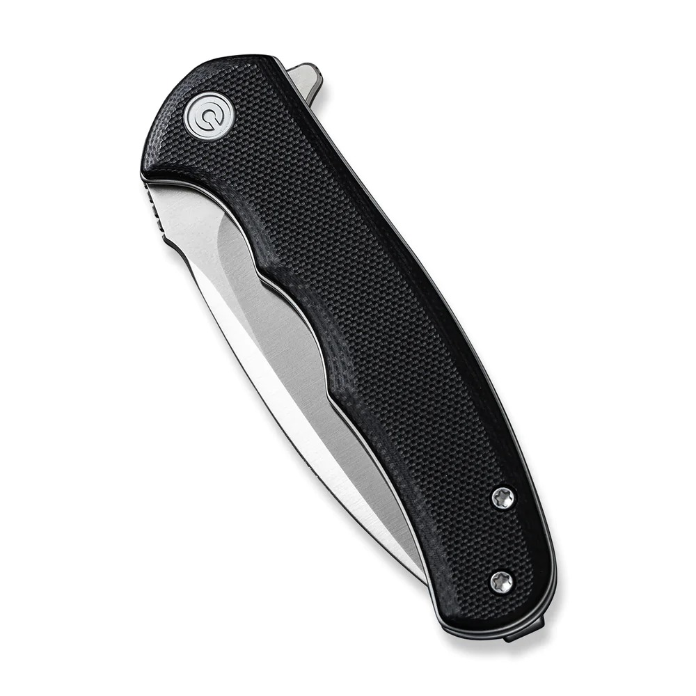 Ніж складаний кишеньковий Civivi Mini Praxis, (7.5 см) D2 / G10 чорний
