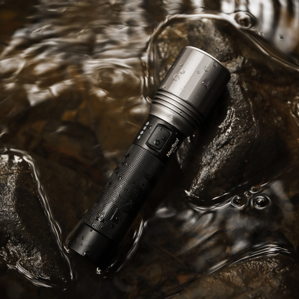 Ліхтар ручний NexTool Flashlight T10, 2000 лм, алюмінієвий корпус, фото 11