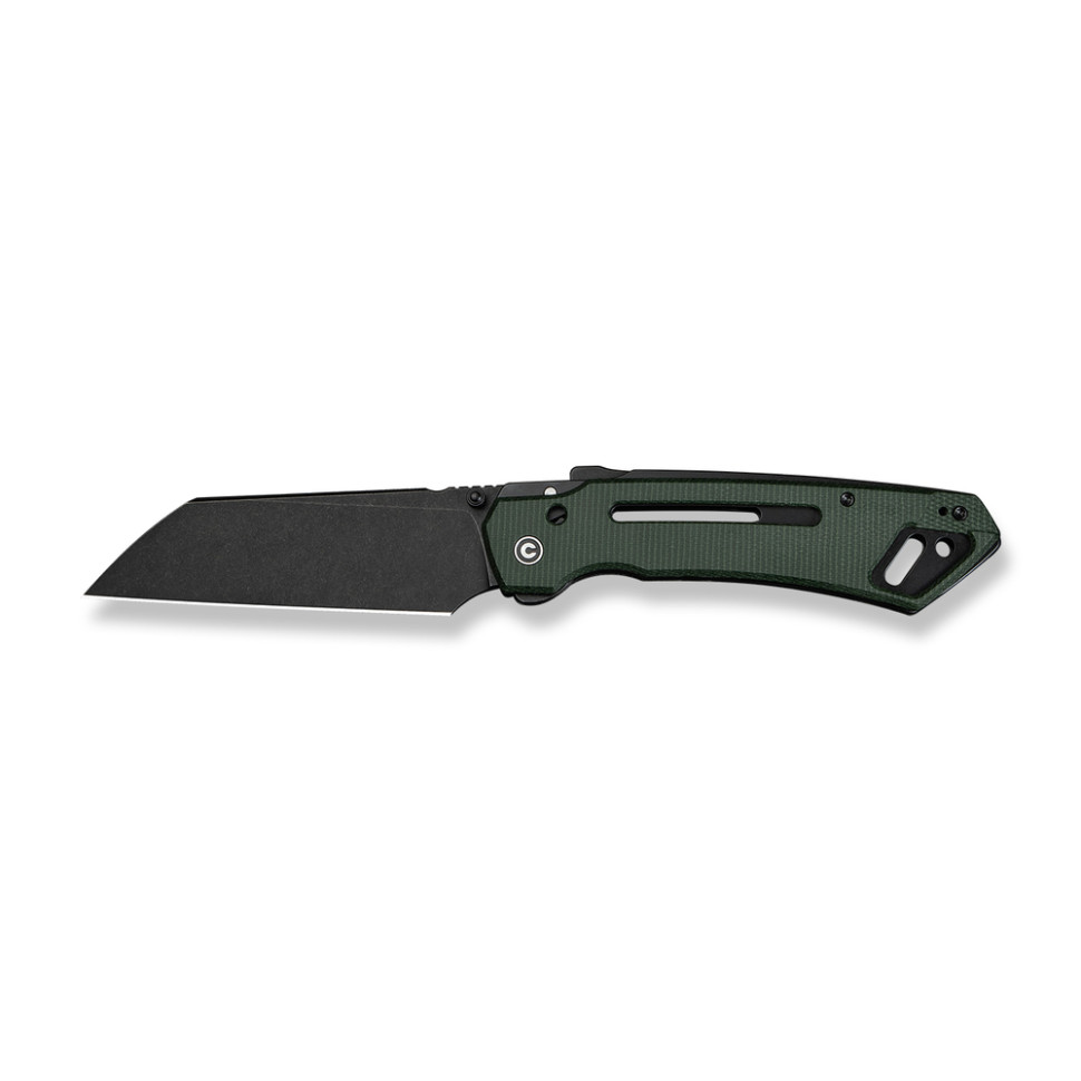 Ніж складаний тактичний Civivi Buster FG, (10.7 см) Nitro-V / Micarta темно-зелений, фото 8