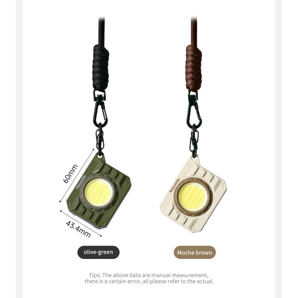 Ліхтар наключний Naturehike CNK2450ZM014, бежевий