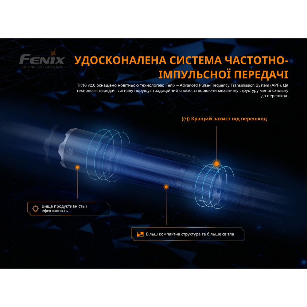 Ліхтар ручний Fenix TK16 V2.0, зелений, фото 10