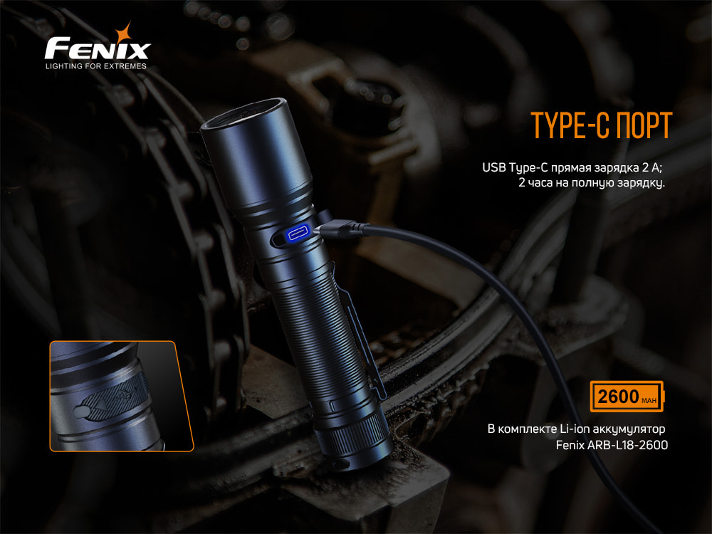 Ліхтар ручний Fenix C6V3.0