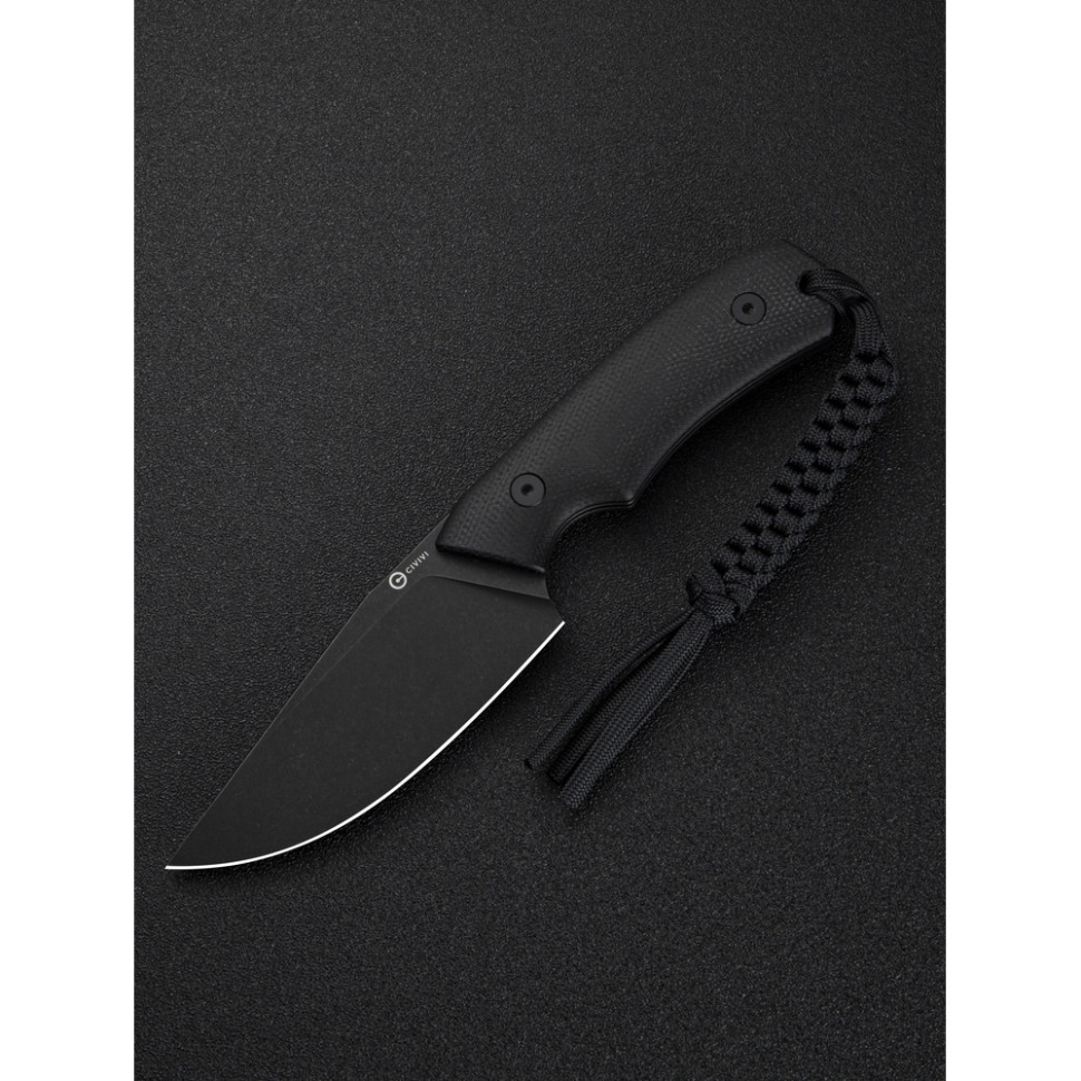 Ніж фіксований тактичний Civivi Gander, (9.2 см) 14C28N / Micarta чорний