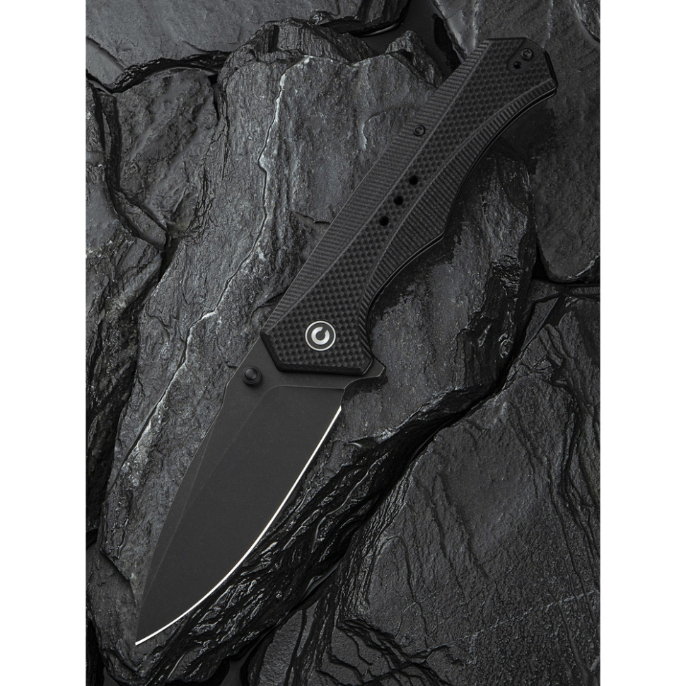Нож складной туристический Civivi Photonix, (9.4 см) 14C28N / G10 черный