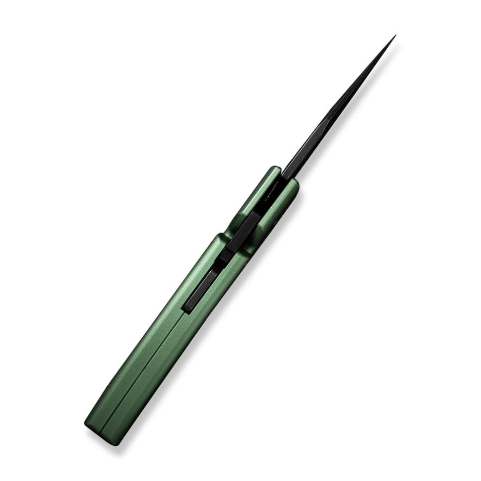 Ніж фіксований кишеньковий Civivi Typhoeus , (5.8 см) 14C28N / Aluminum зелений з чохлом