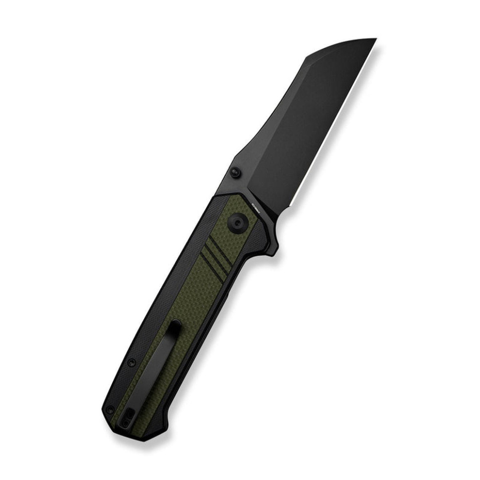 Нож складной туристический Sencut Draxor, (9.4 см) 9Cr18MoV / G10 темно-зеленый