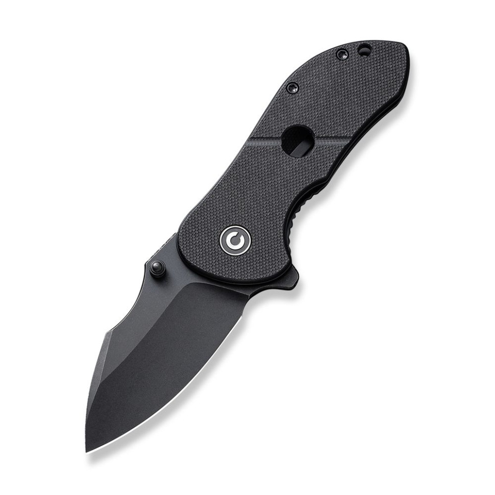 Ніж складаний кишеньковий Civivi Gordo, (6.4 см) D2 / G10 чорний