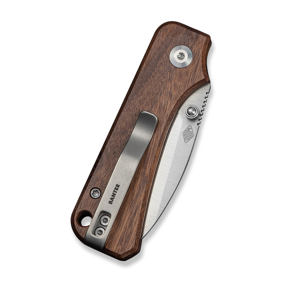 Нож складной карманный Civivi Baby Banter Slip Joint (6 см) Nitro-V / Wood натуральний