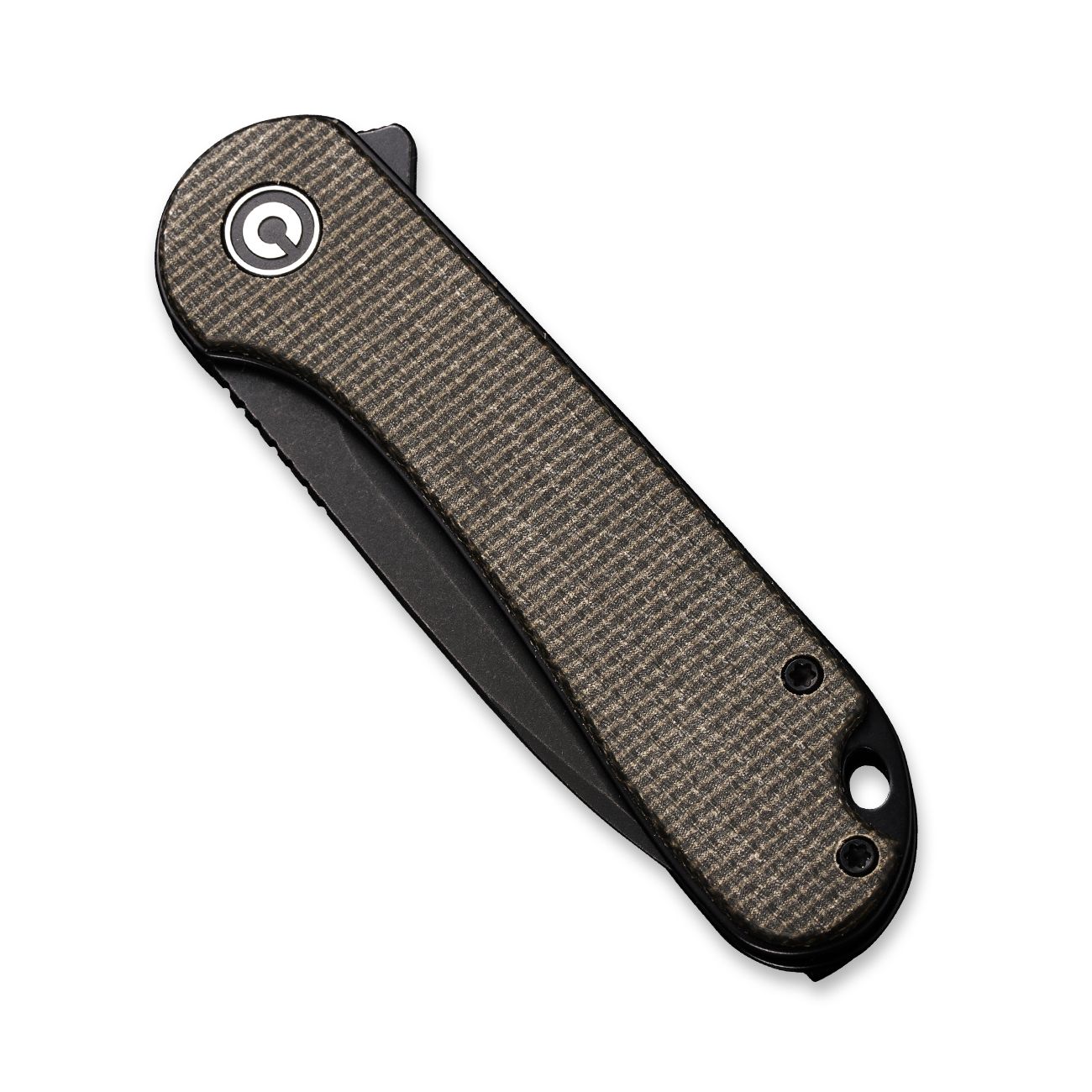 Нож складной карманный Civivi Elementum, (7.5 см) D2 / Micarta темно-зеленый