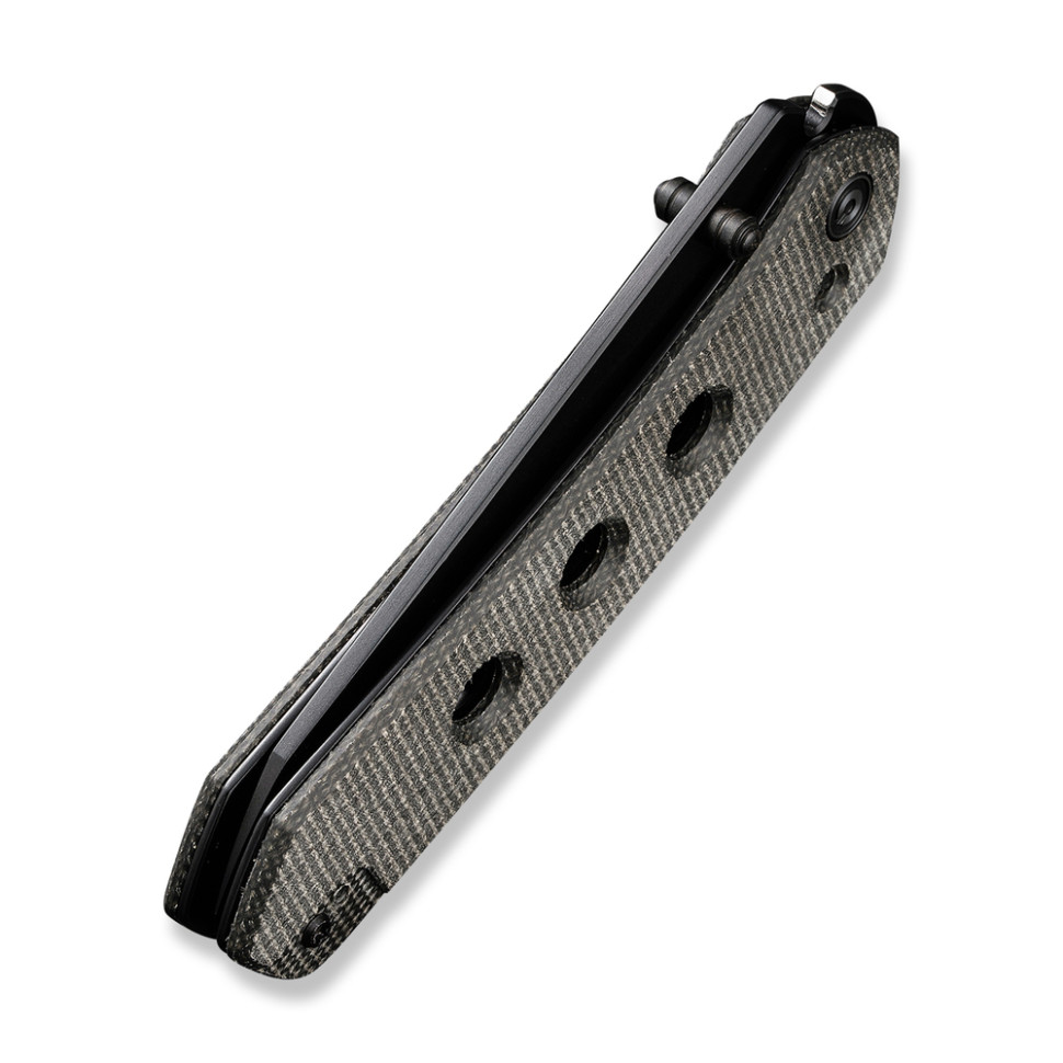Нож складной туристический Civivi Vision FG, (8.9 см) Nitro-V / Micarta темно-серый