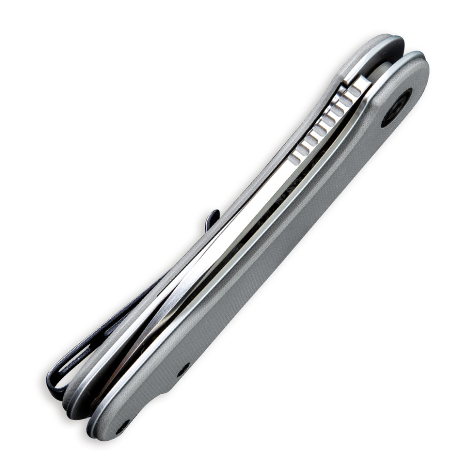 Ніж складаний кишеньковий Civivi Elementum, (7.5 см) D2 / G10 сірий