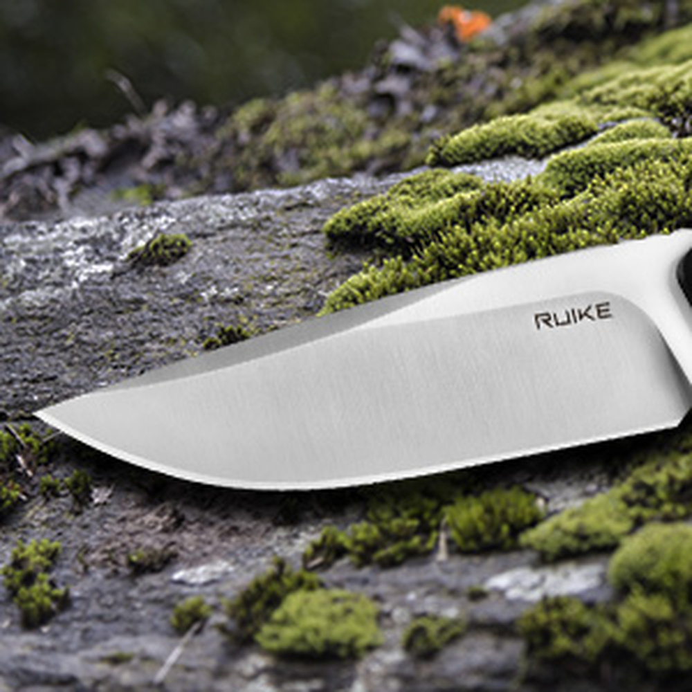 Нож складной туристический Ruike P873-MB, (8.8 см)14C28N / G10 черный