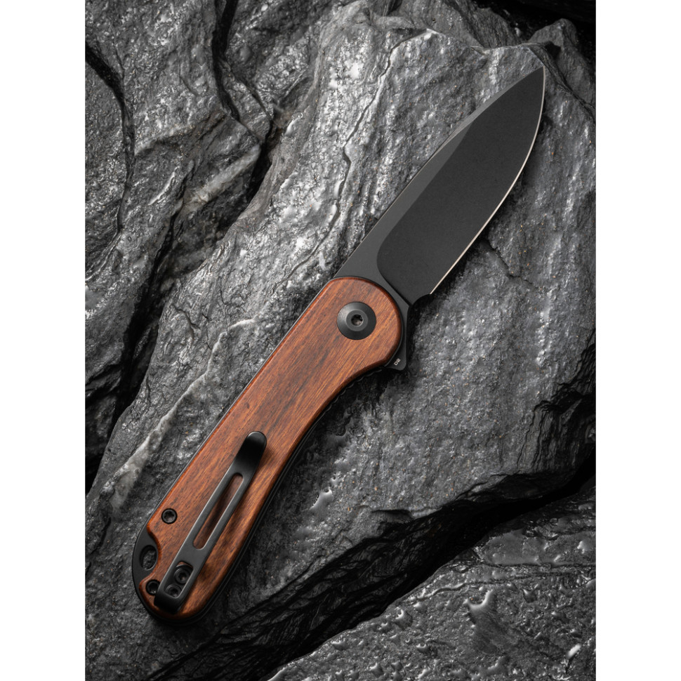 Нож складной карманный Civivi Elementum, (7.5 см) D2 / Guibourtia Wood