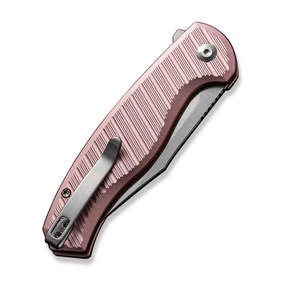 Нож складной туристический Civivi Stormhowl, (8.4 см) Nitro-V / Aluminum розовый