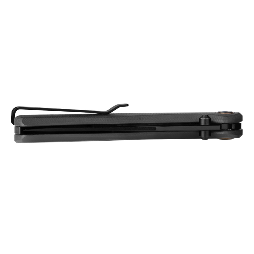 Ніж складаний туристичний Ruike P882-B, (8.5 см) 12С27 /  G10 чорний, фото 8