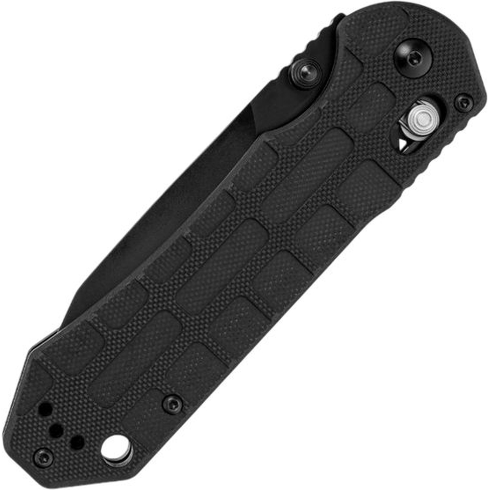 Нож складной туристический Ganzo G7453P (9 см) 440С / G10 черный