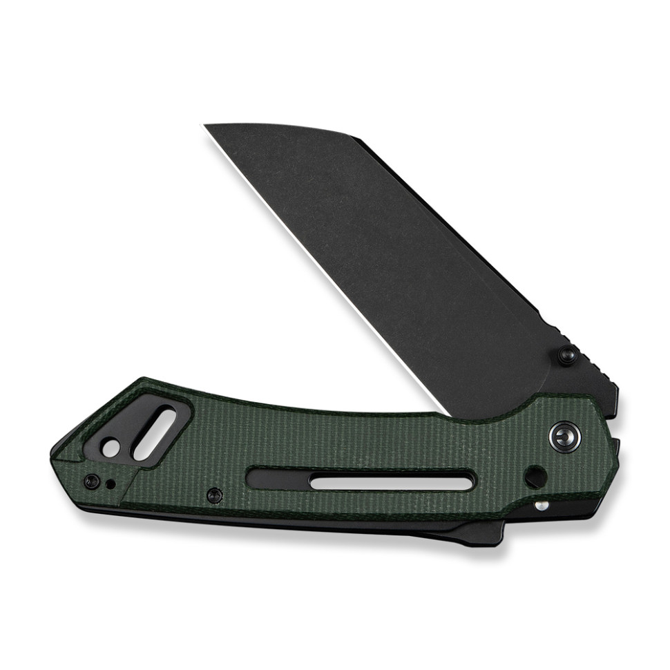 Ніж складаний тактичний Civivi Buster FG, (10.7 см) Nitro-V / Micarta темно-зелений, фото 3