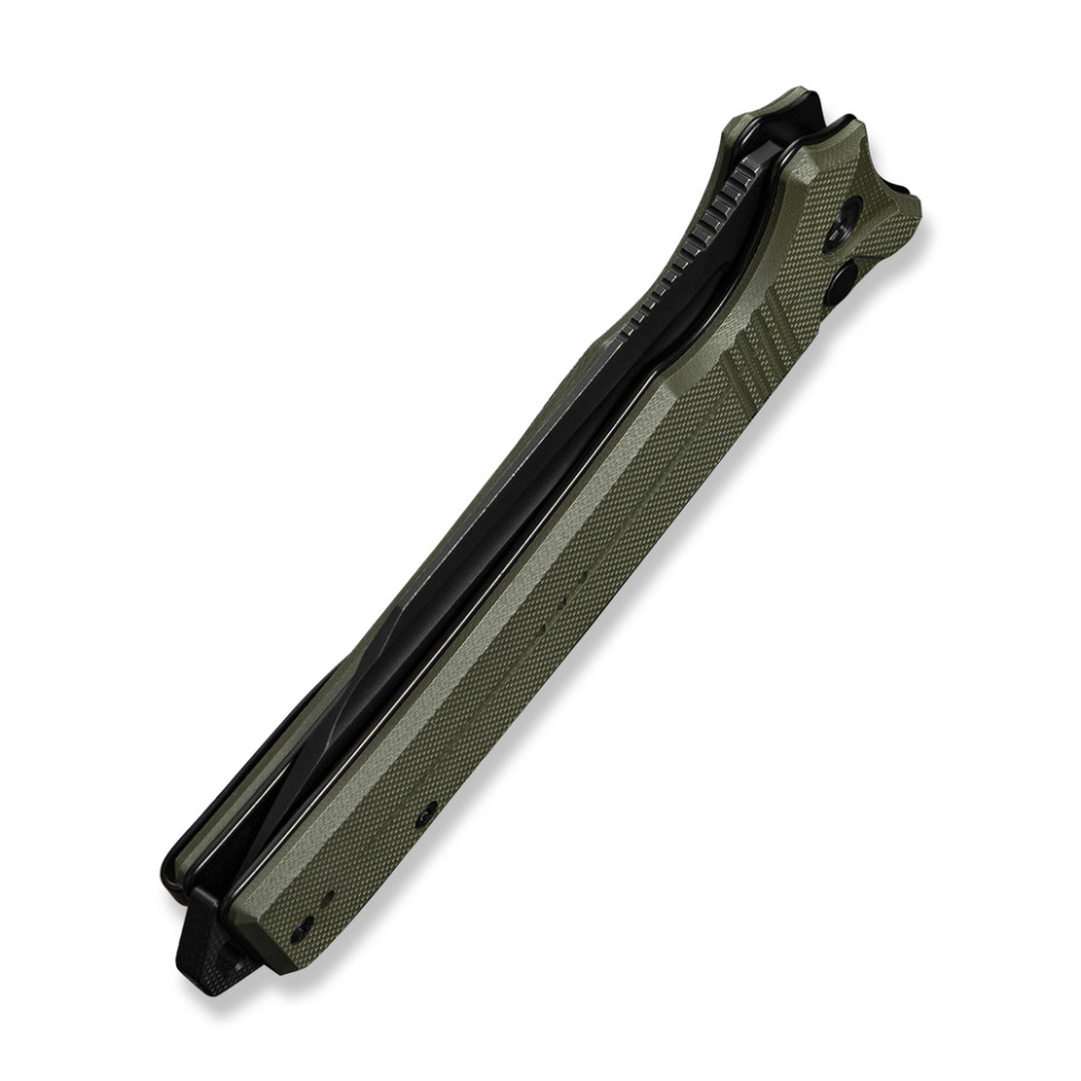 Ніж складаний туристичний Civivi Neurohaptic, (9.5 см) Nitro-V / G10 темно-зелений, фото 6