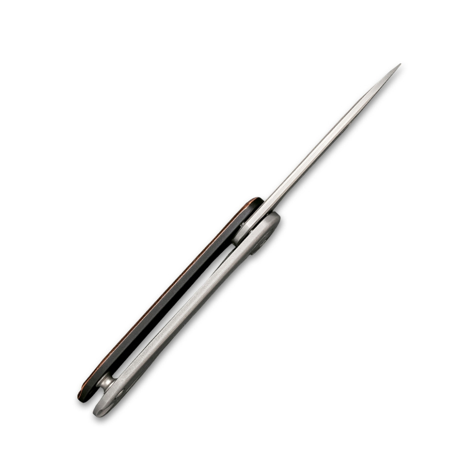 Нож складной карманный Civivi Mini Elementum Flipper, (4.7 см) 14C28N / Copper коричневый