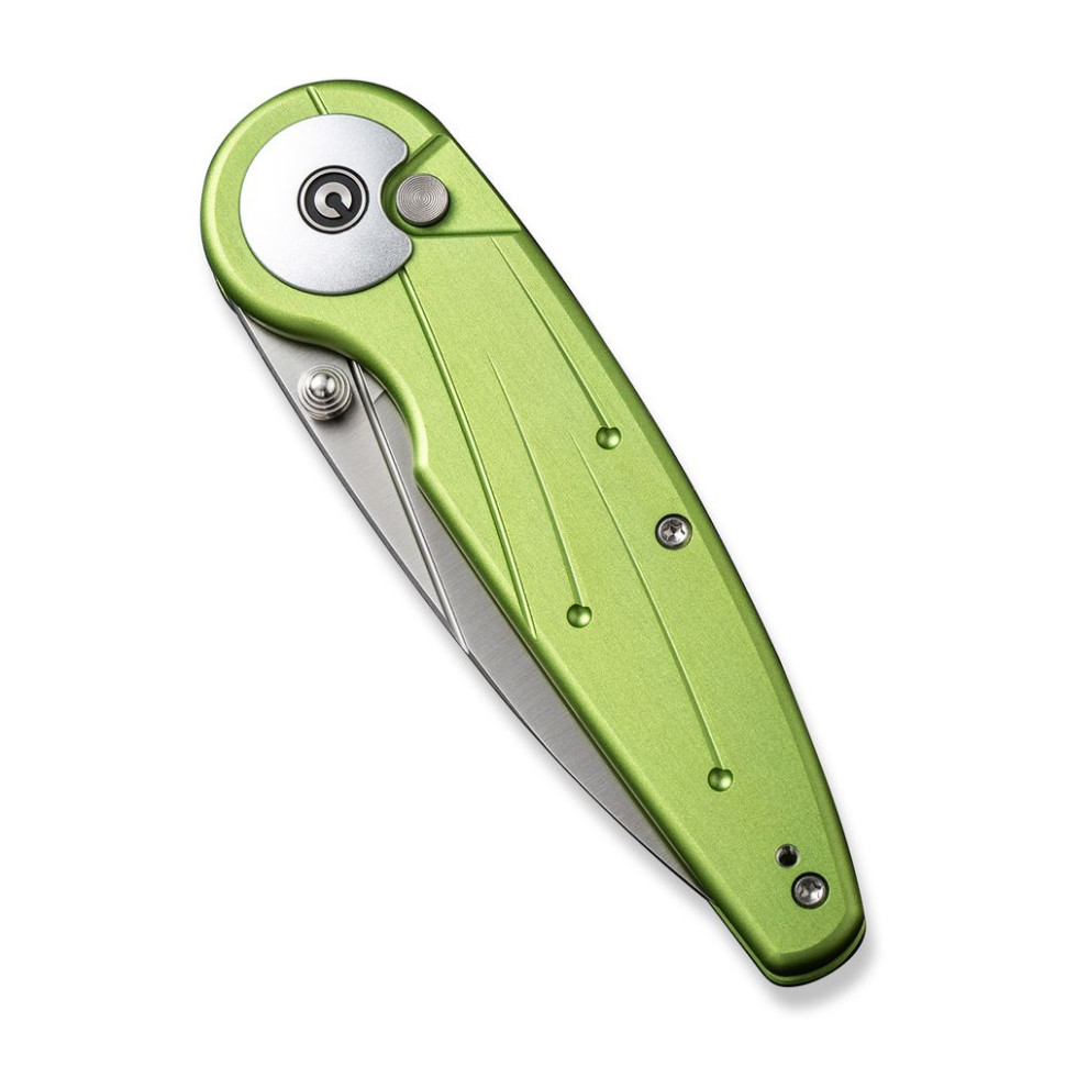 Ніж складаний туристичний Civivi Starflare, (8.4 см) Nitro-V / Aluminum зелений, фото 4