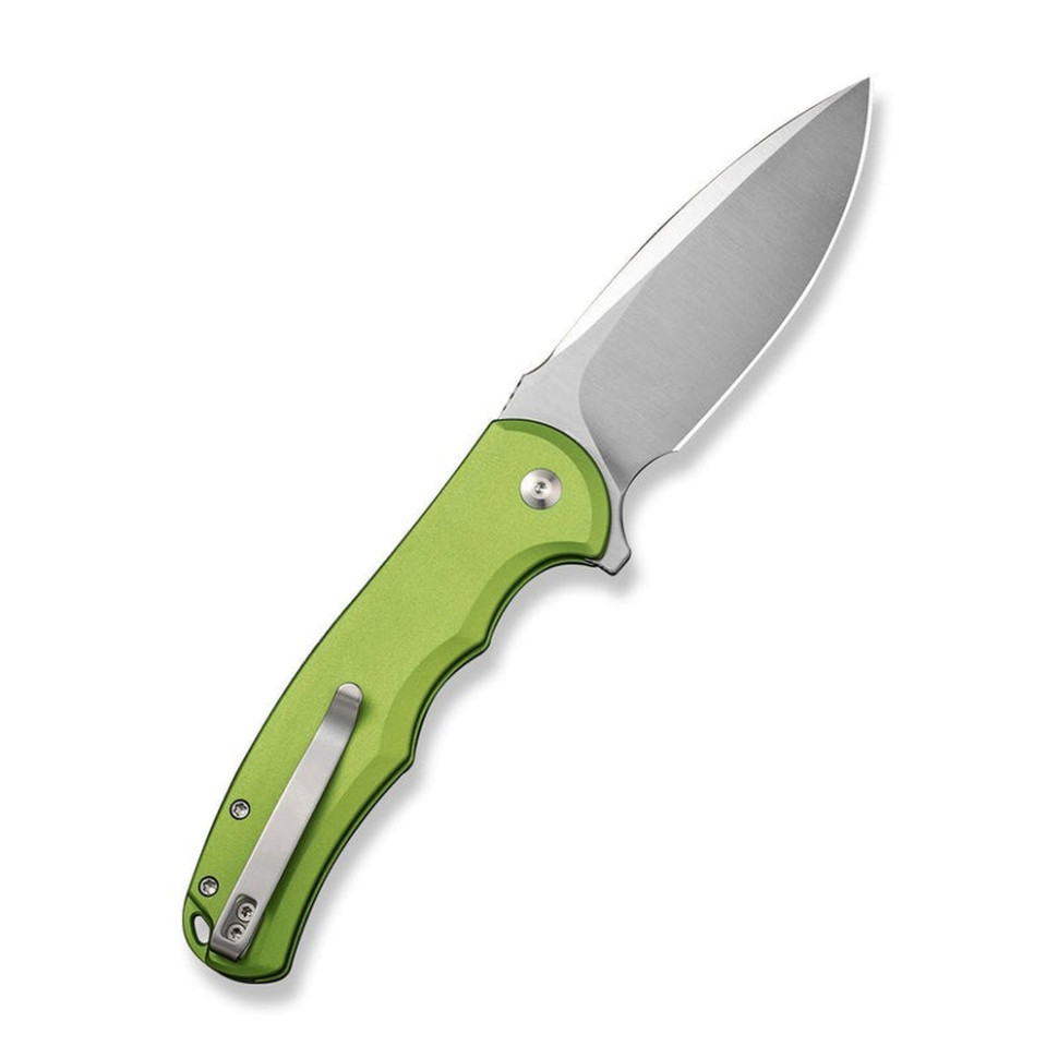 Нож складной туристический Civivi Praxis, (9.5 см) Nitro-V / Aluminum зеленый
