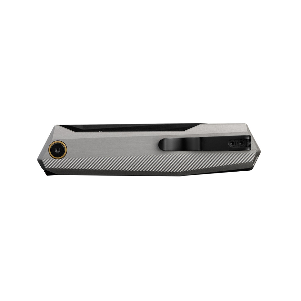 Нож складной туристический Ruike P166-AК, (9.2 см) 14C28N / Aluminum серый