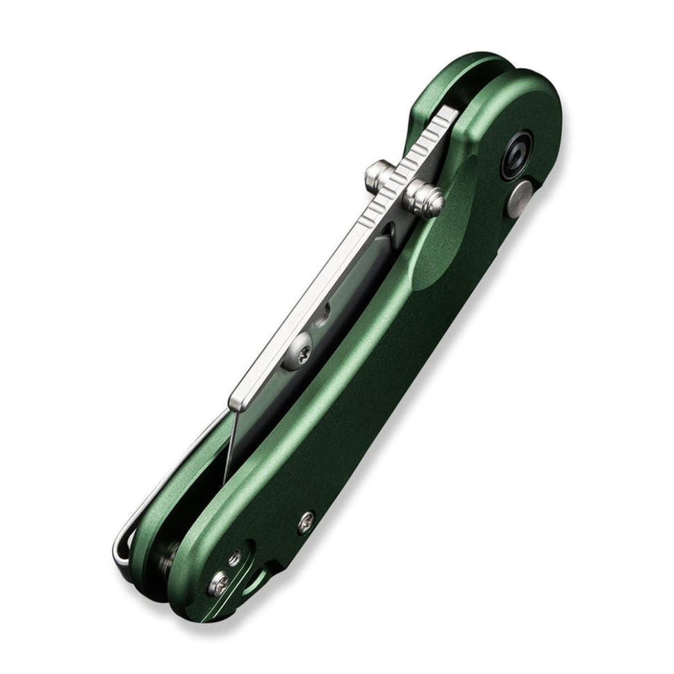 Ніж трапеція складаний кишеньковий Civivi Elementum Utility, (5.8 см) 6Cr13 / Aluminum зелений