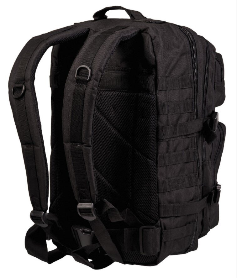 MilTec Backpack US Assault Large Black Рюкзак 36L оптом кращі ціни