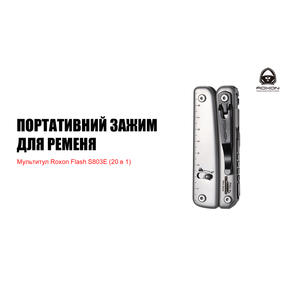 Мультитул Roxon Flash S803E (20 в 1), фото 12