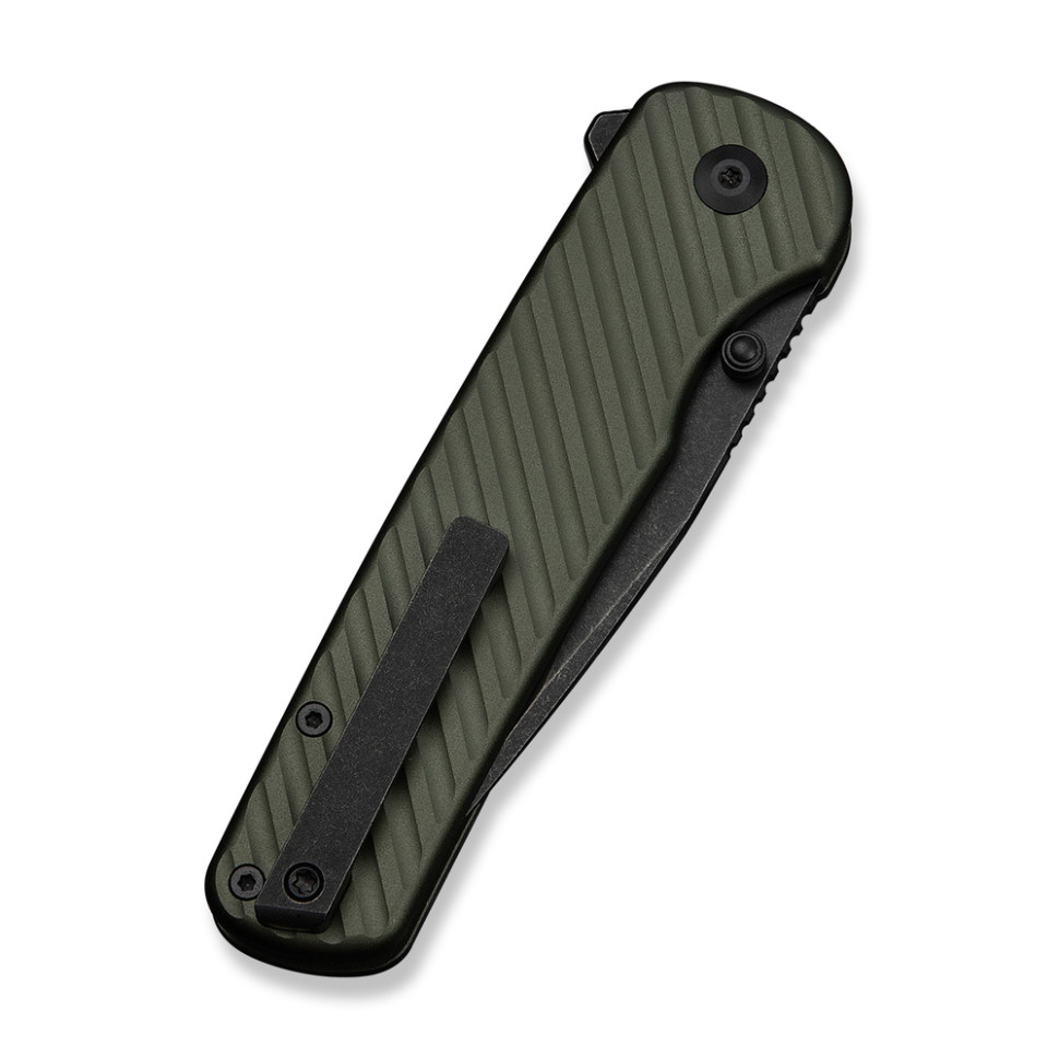 Нож складной туристический Civivi Iron Tide (8.2 см) 14C28N / Aluminum зеленый