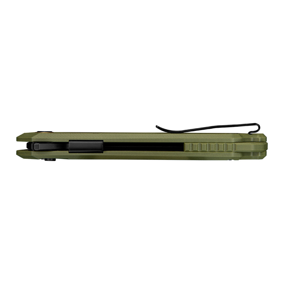 Нож складной туристический Ruike P873-G, (8.8 см)14C28N / G10 зеленый