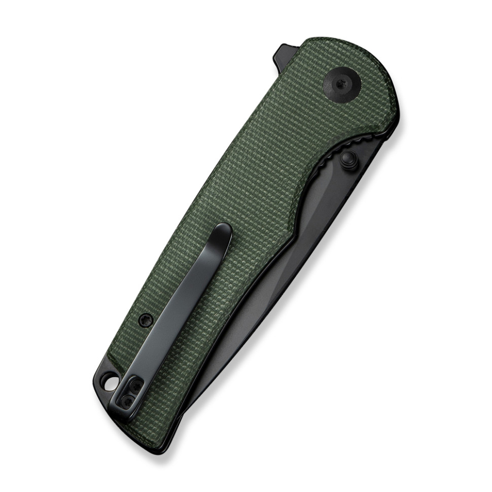 Нож складной туристический Sencut Praktisk, (9.1 см) 9Cr18MoV / Micarta темно-зеленый