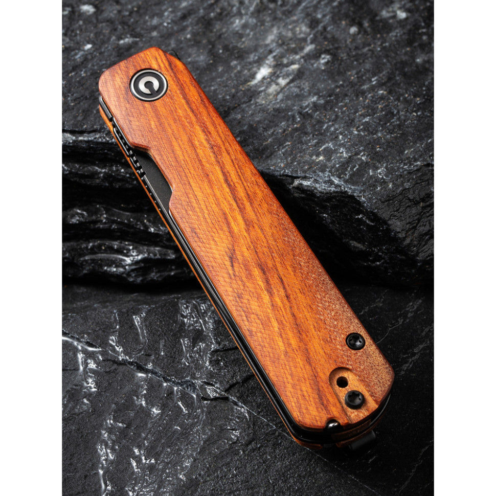 Ніж складаний кишеньковий Civivi Sendy, (7.2 см) Nitro-V / Guibourtia Wood, фото 15