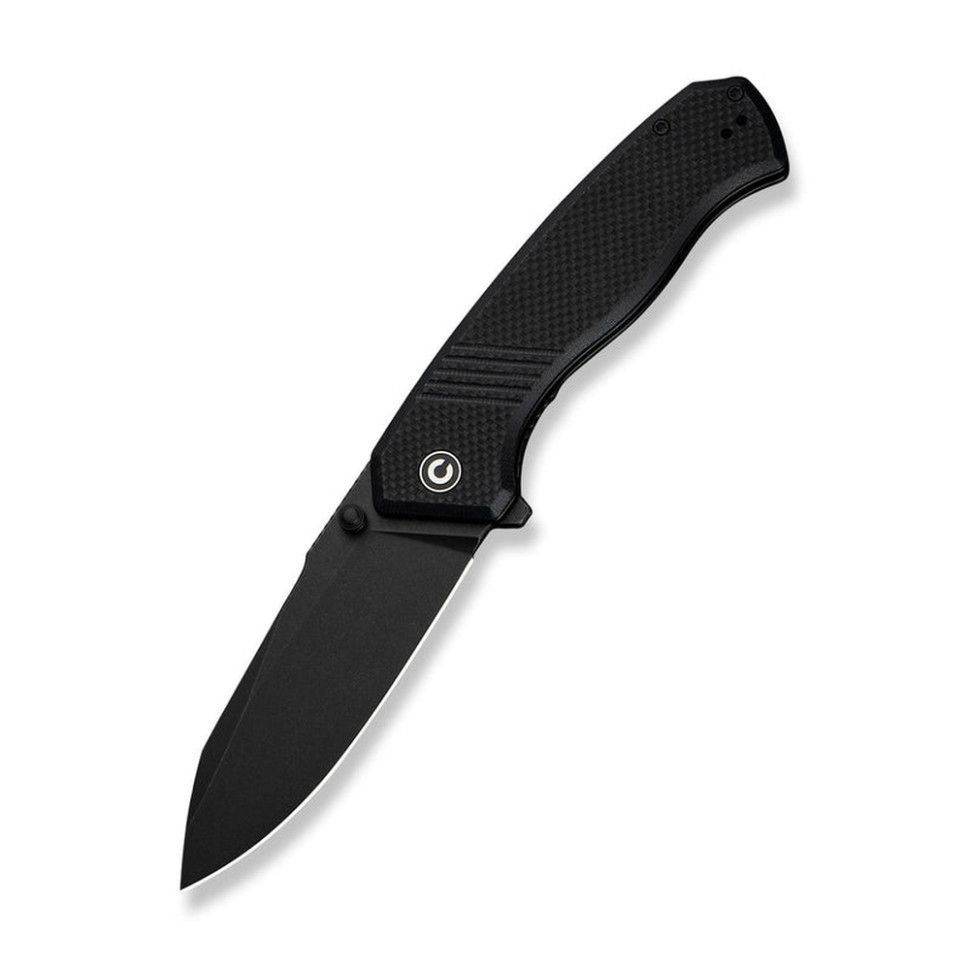 Ніж складаний туристичний Civivi Placoid, (9.3 см) 14C28N / G10 чорний