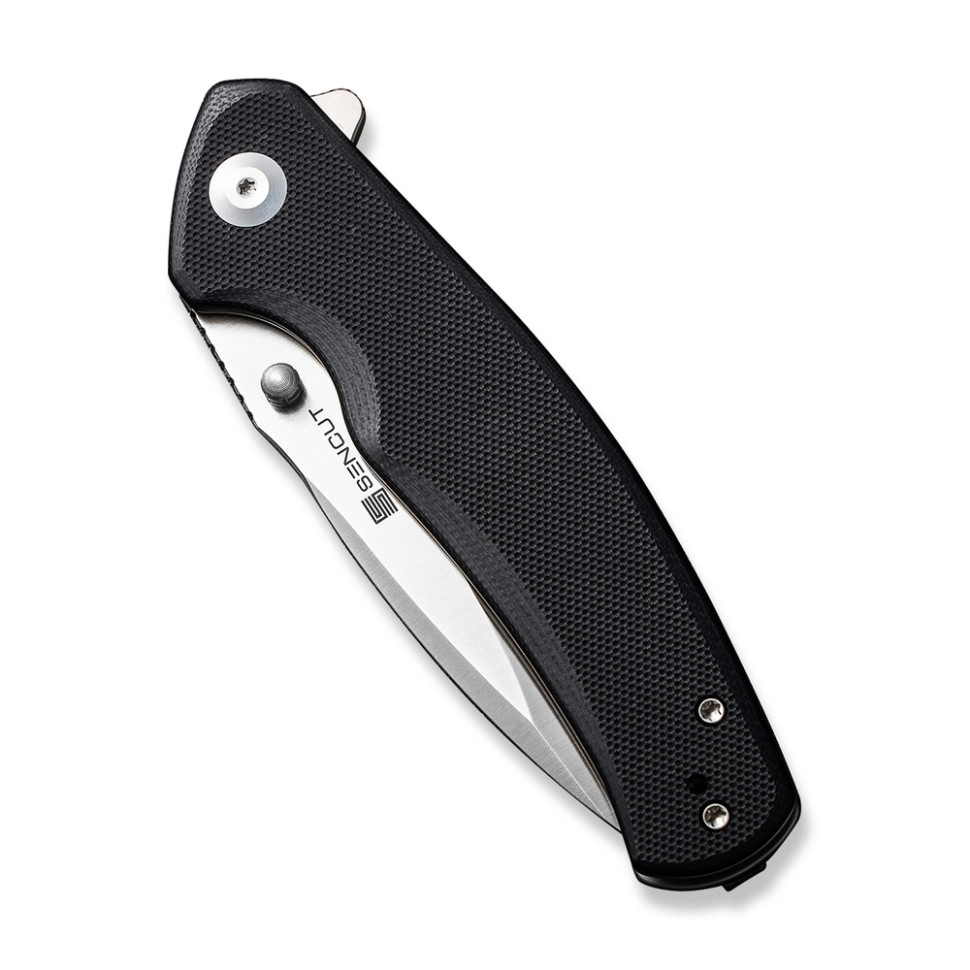 Нож складной туристический Sencut Slashkin, (8.8 см) D2 / G10 черный