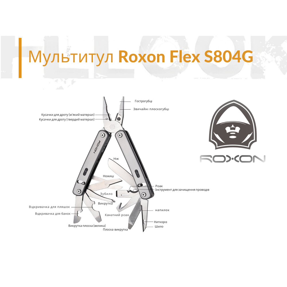 Мультитул Roxon Flex S804, фото 17