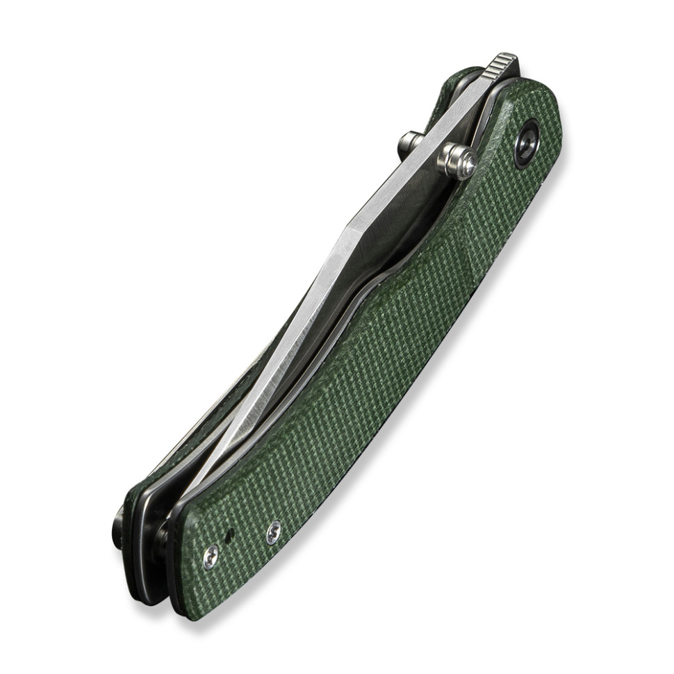 Нож складной карманный Civivi Clingman, (7.6 см) Nitro-V / Micarta темно-зеленый