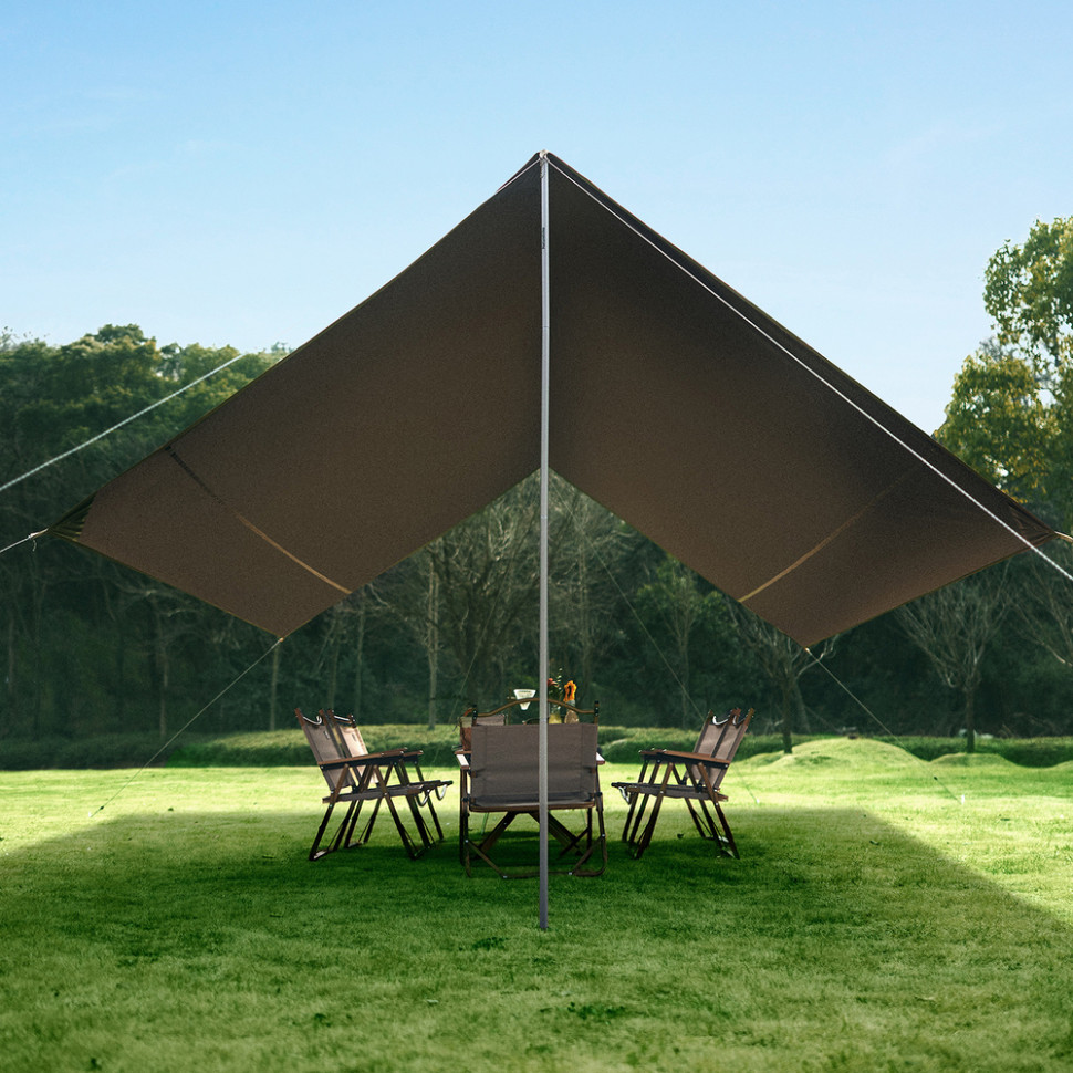 Тент универсальный Naturehike CNK2350WS015, розмір S, бежевий