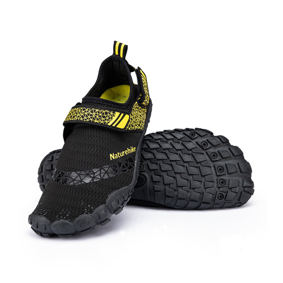 Гумові антиковзкі черевики аквашузи Naturehike NH20FS022, 47, чорний