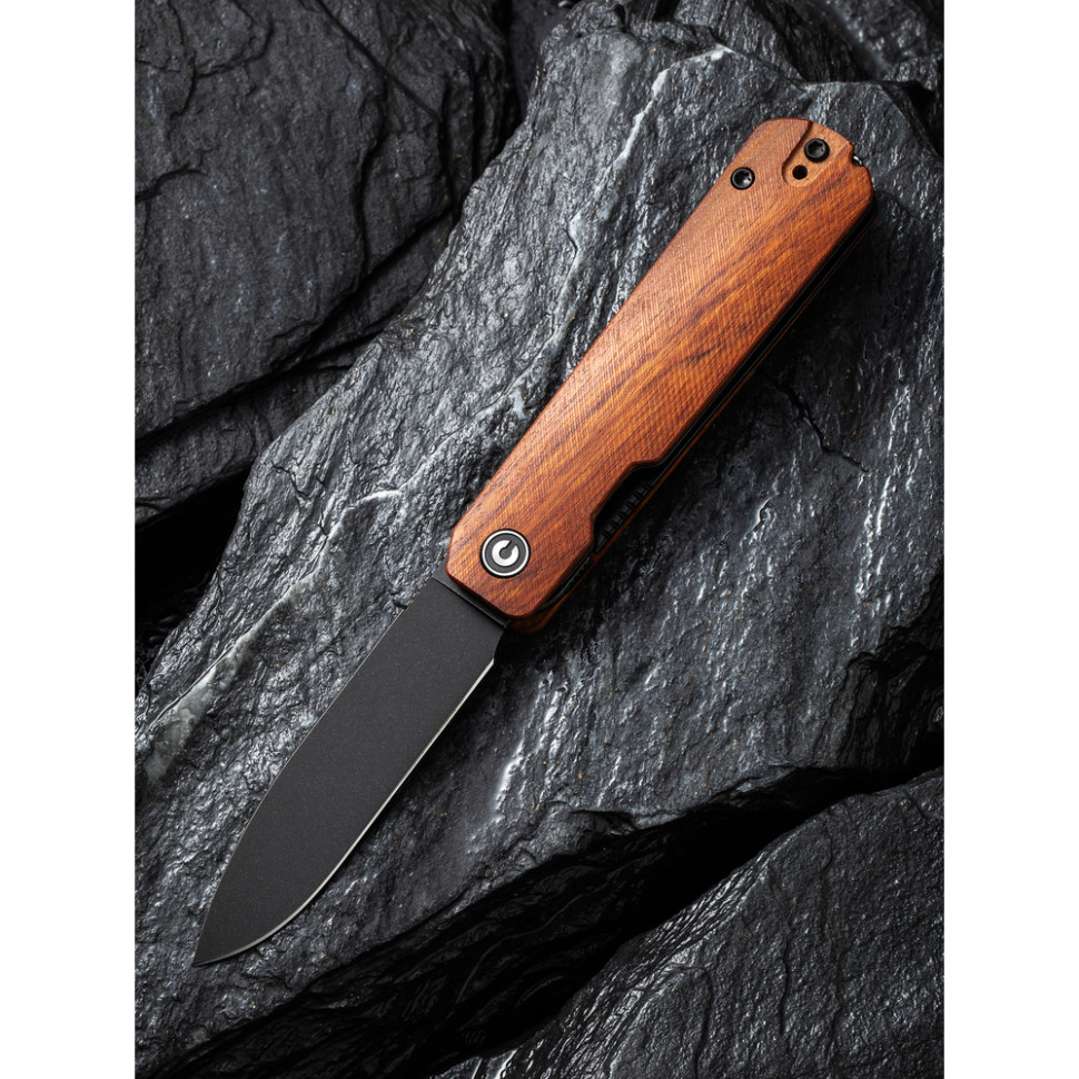 Ніж складаний кишеньковий Civivi Sendy, (7.2 см) Nitro-V / Guibourtia Wood, фото 12
