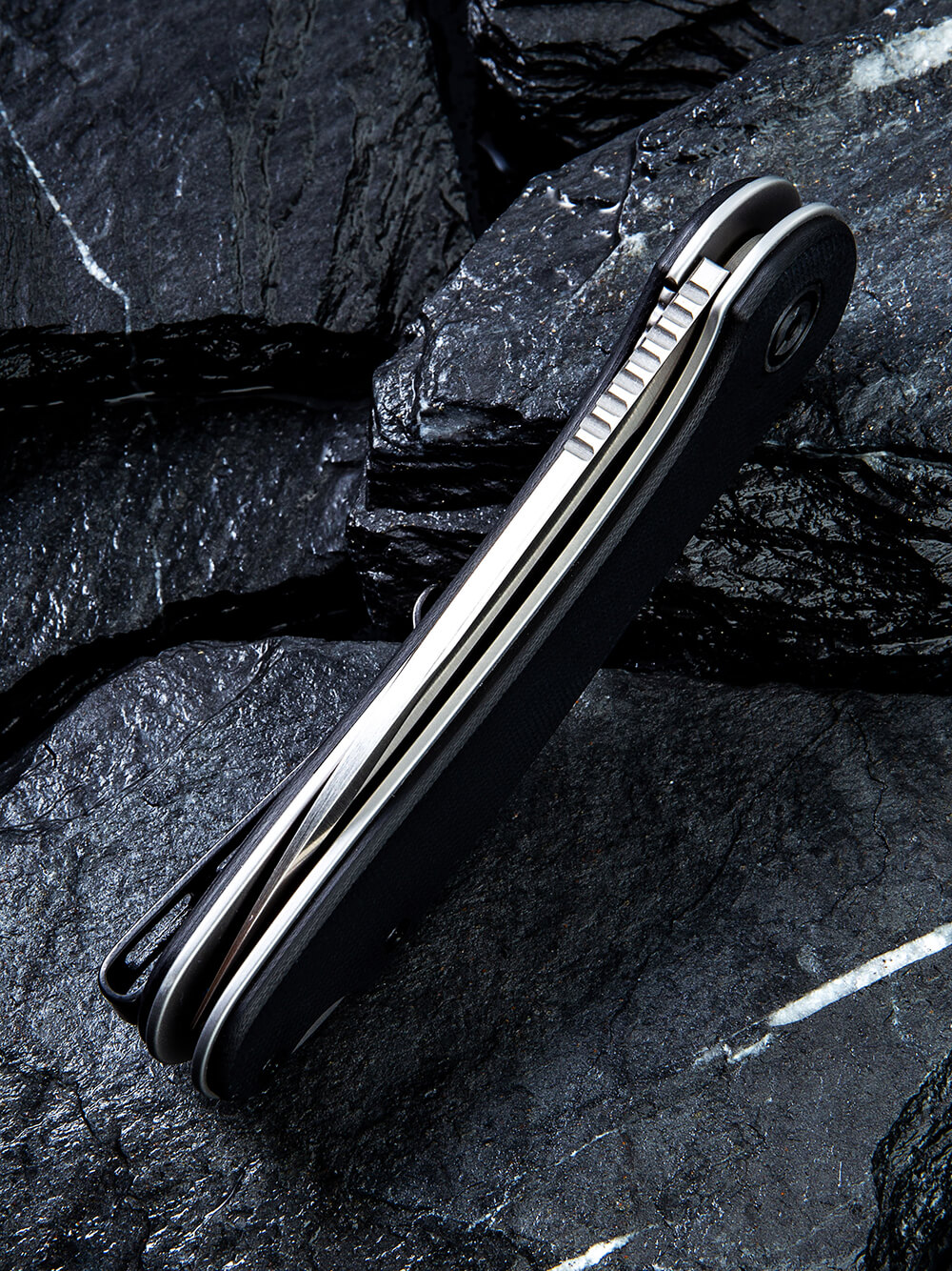 Нож складной карманный Civivi Elementum, (7.5 см) D2 / G10 черный