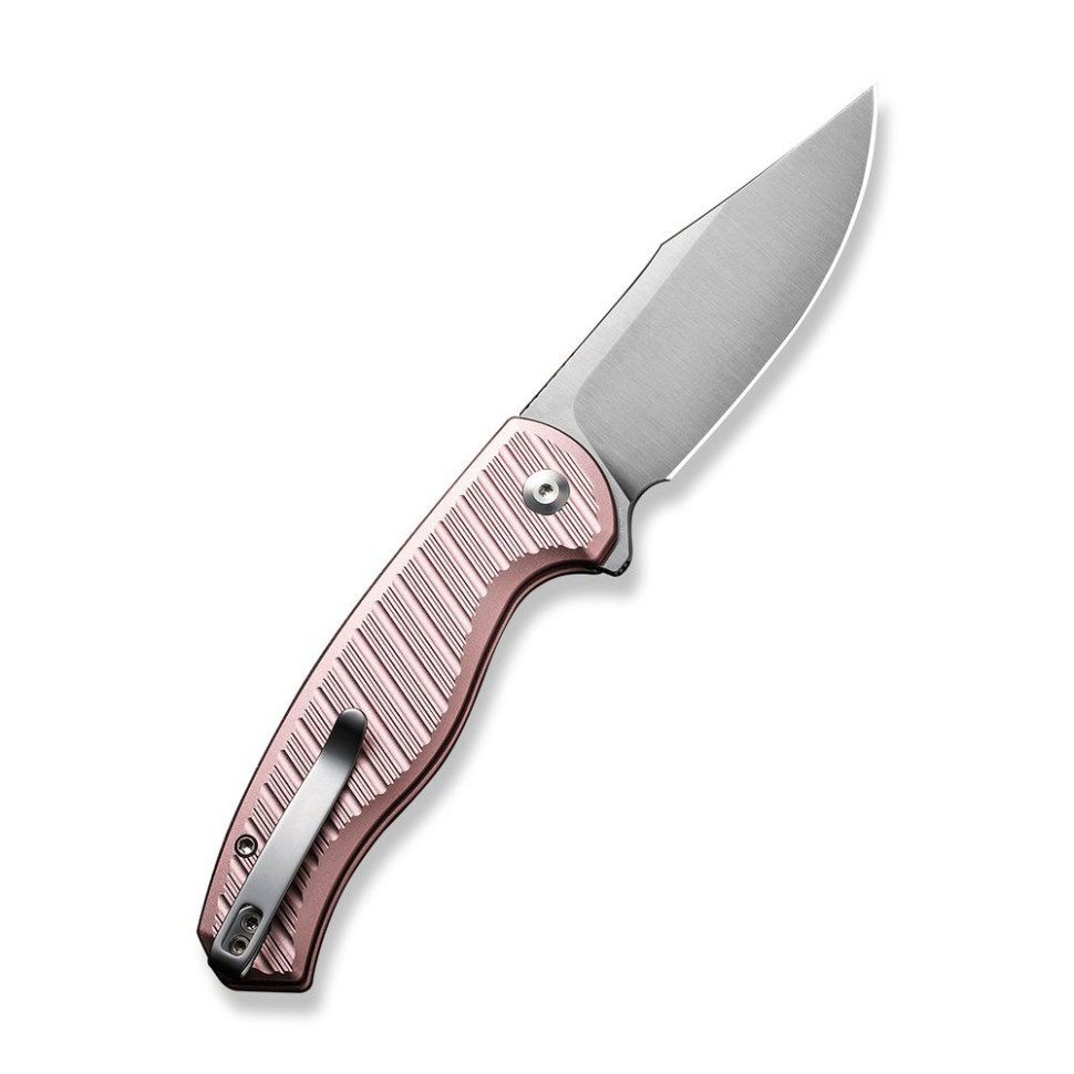 Нож складной туристический Civivi Stormhowl, (8.4 см) Nitro-V / Aluminum розовый