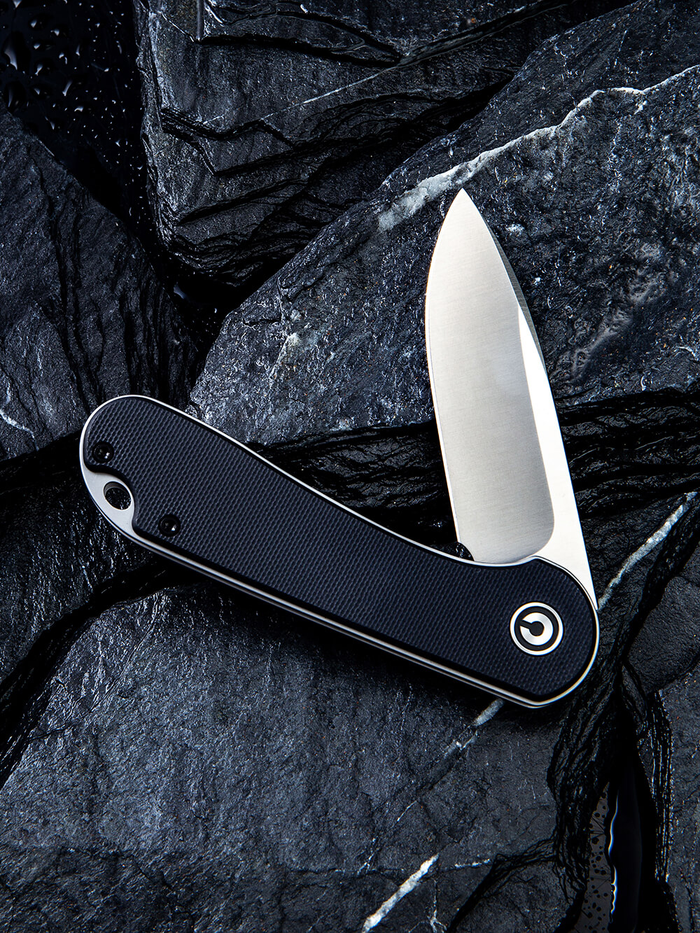 Нож складной карманный Civivi Elementum, (7.5 см) D2 / G10 черный