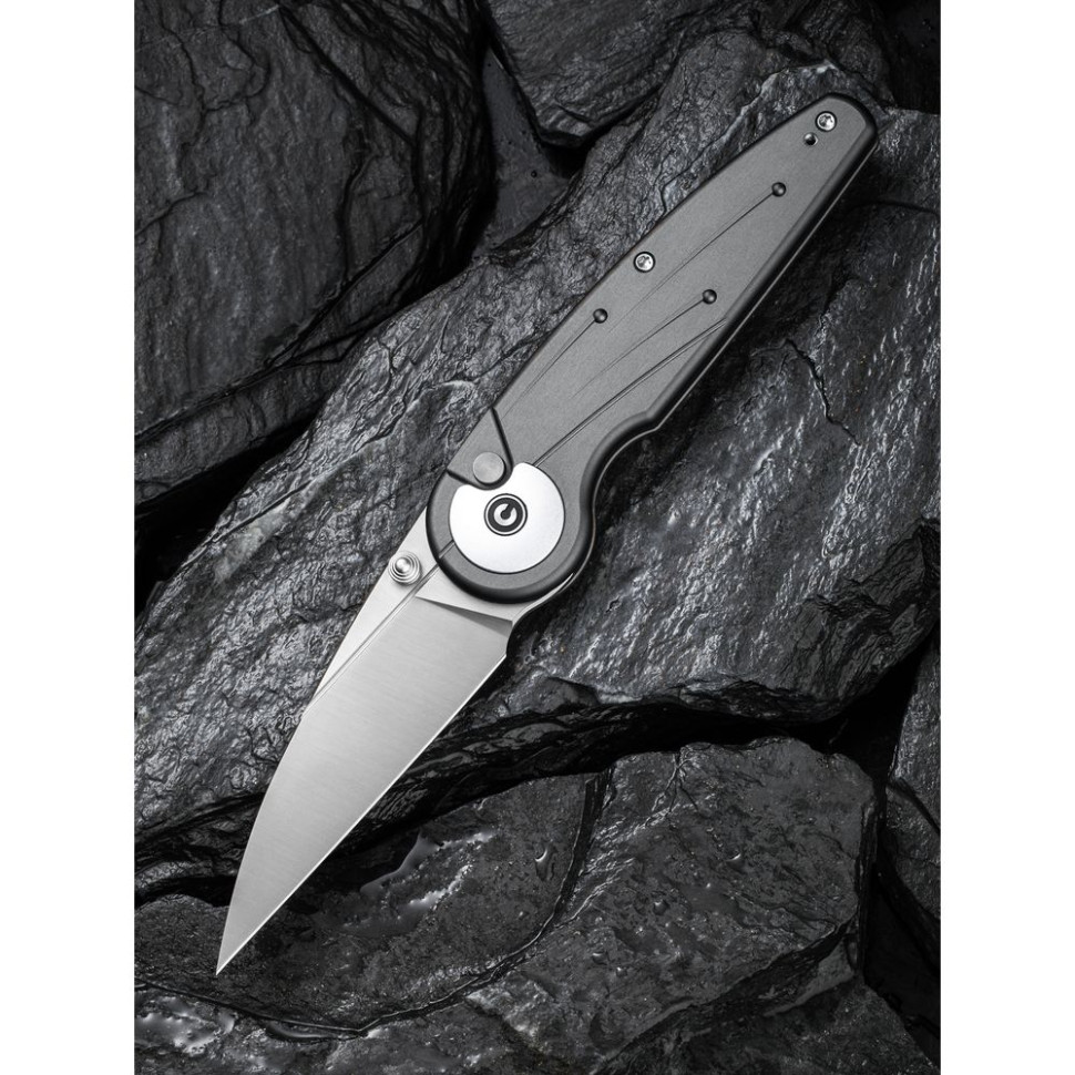 Нож складной туристический Civivi Starflare, (8.4 см) Nitro-V / Aluminum серый